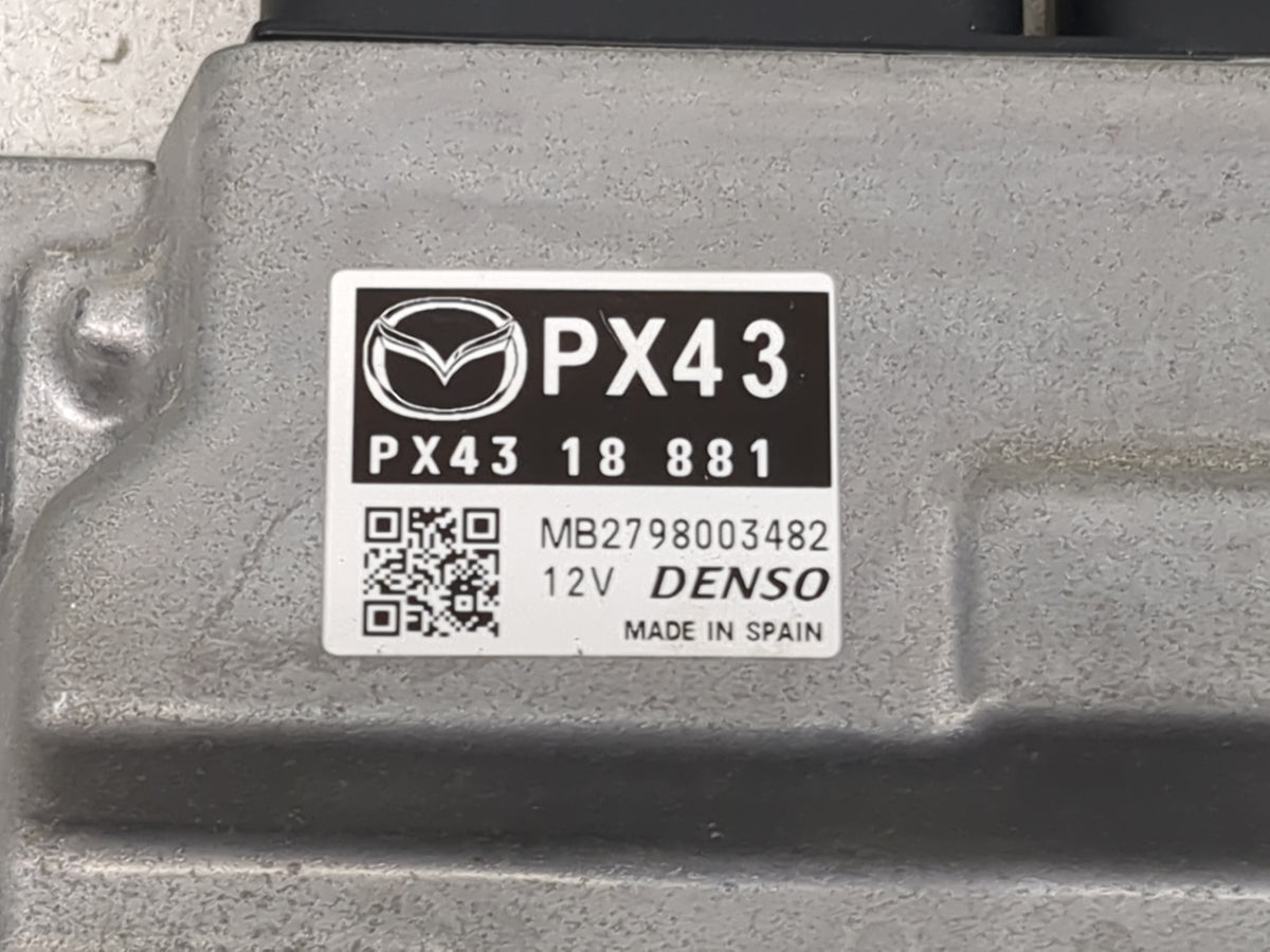 2019-2022 Mazda Cx-3 PCM Engine Control Computer ECU ECM PCU OEM P/N:PX43 18 881 MB2798003482 Fits Fits 2019 2020 2021 2022