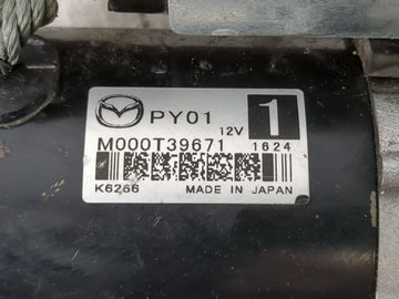 2020-2022 Mazda Cx-30 Car Starter Motor Solenoid OEM P/N:M000T39671 Fits Fits 2014 2015 2016 2017 2018 2019 2020 2021 2022 OEM Used Auto Parts