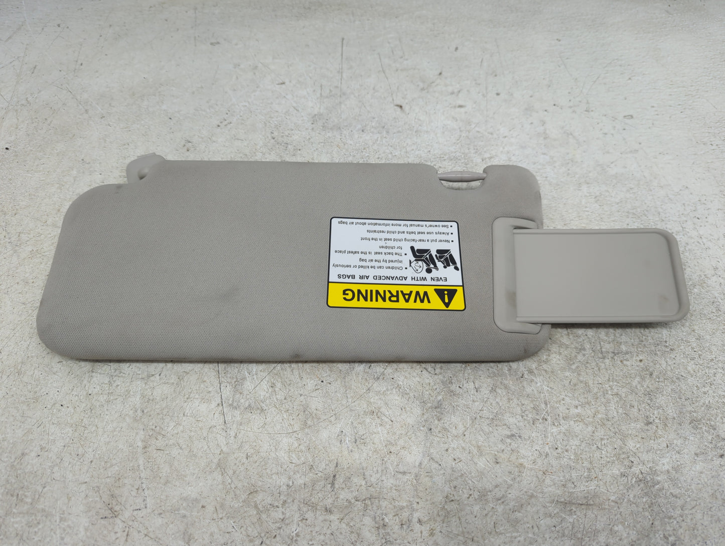 2021 Mazda Cx-5 Sun Visor Shade Replacement Passenger Right Mirror Fits OEM Used Auto Parts - Oemusedautoparts1.com
