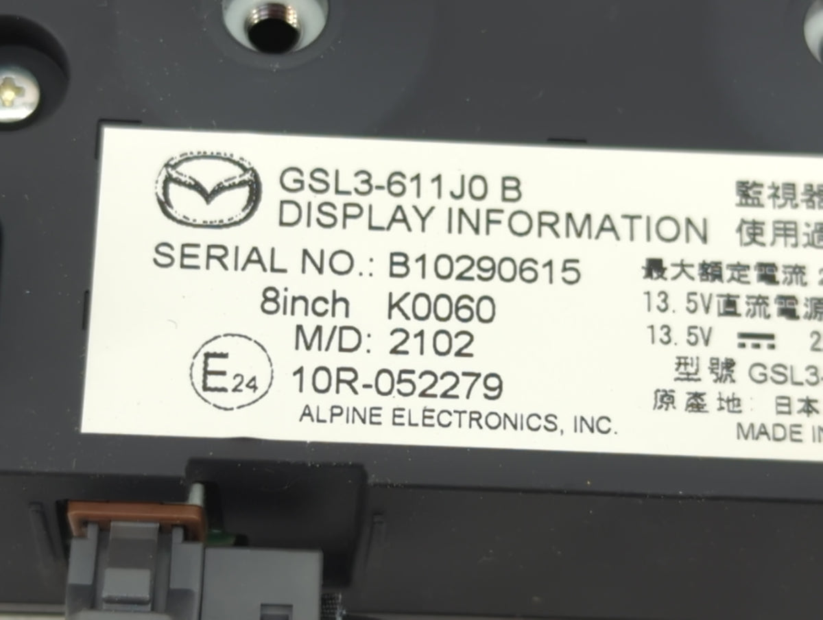 Mazda Mazda6 Information Radio Display Screen - Oemusedautoparts1.com