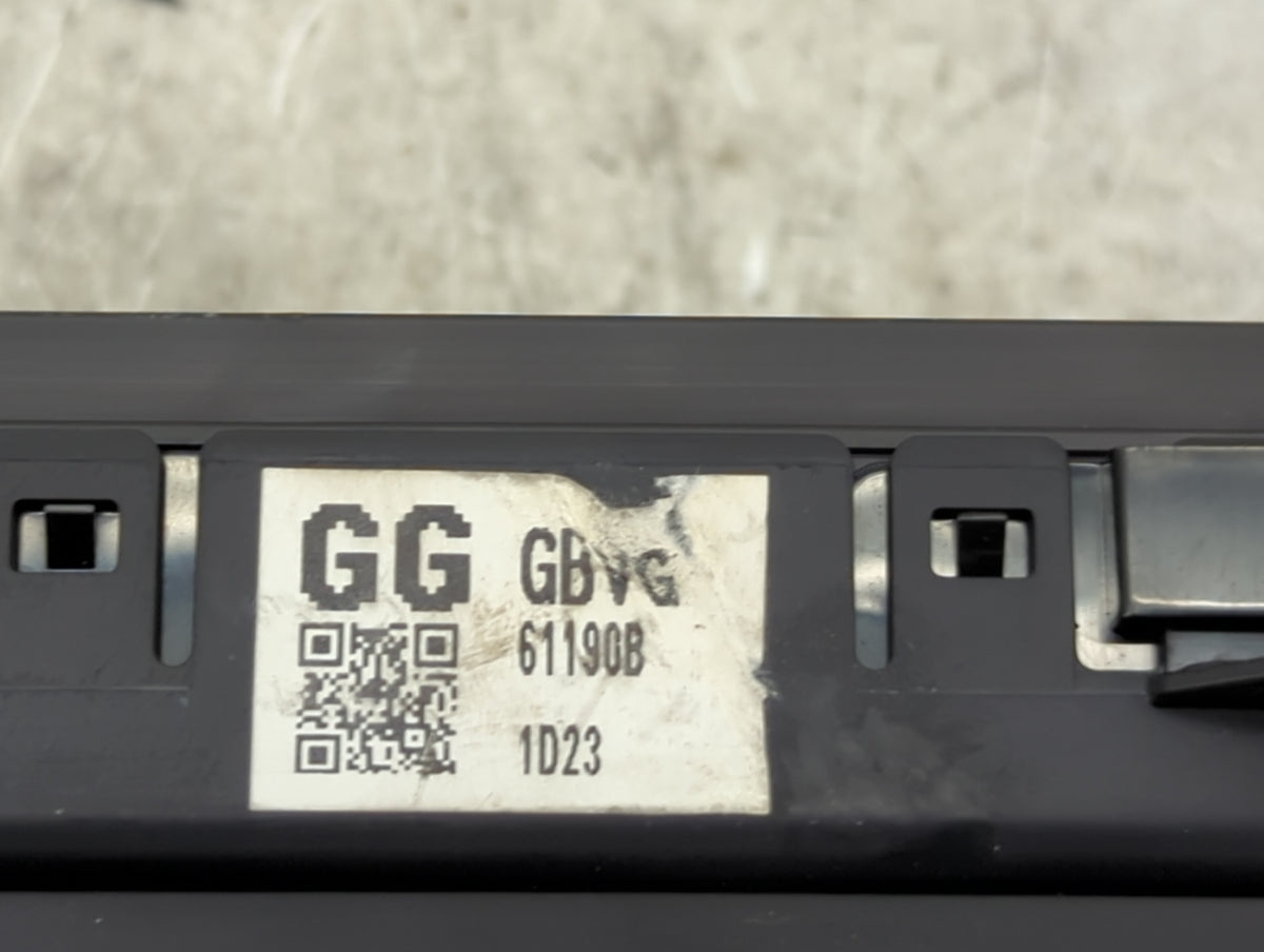 2021 Mazda Mazda6 Climate Control Module Temperature AC/Heater Replacement P/N:GBVG61190B Fits Fits 2018 2019 2020 OEM Used