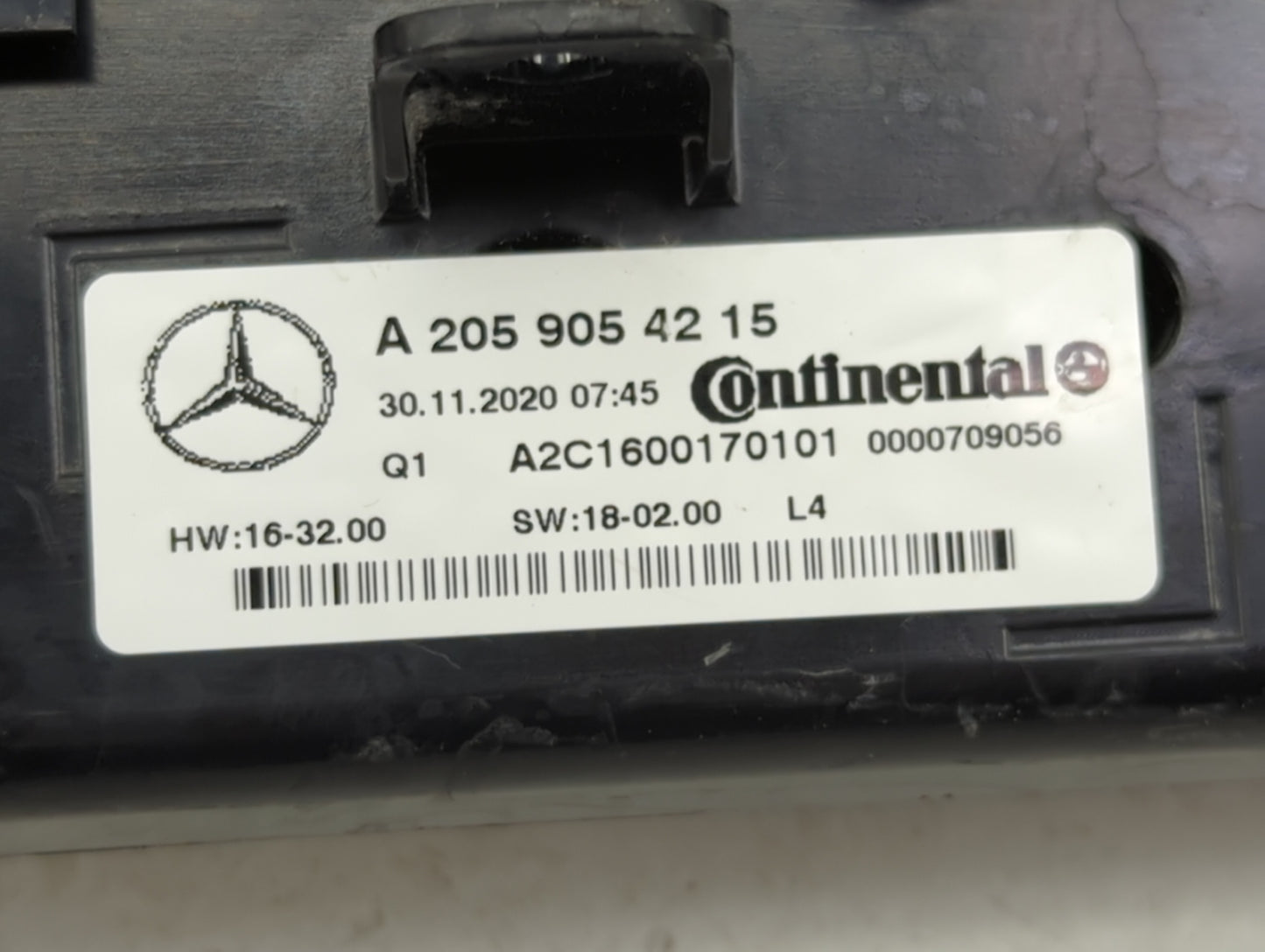 2021 Mercedes-Benz C300 Climate Control Module Temperature AC/Heater Replacement P/N:A 205 905 42 15 Fits Fits 2020 2022 OEM
