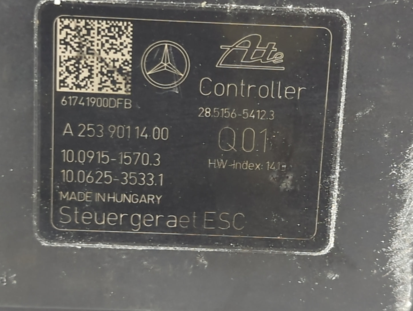 2018-2021 Mercedes-Benz C300 ABS Pump Control Module Replacement P/N:A 205 900 08 49 Fits Fits 2018 2019 2020 2021 2022 OEM