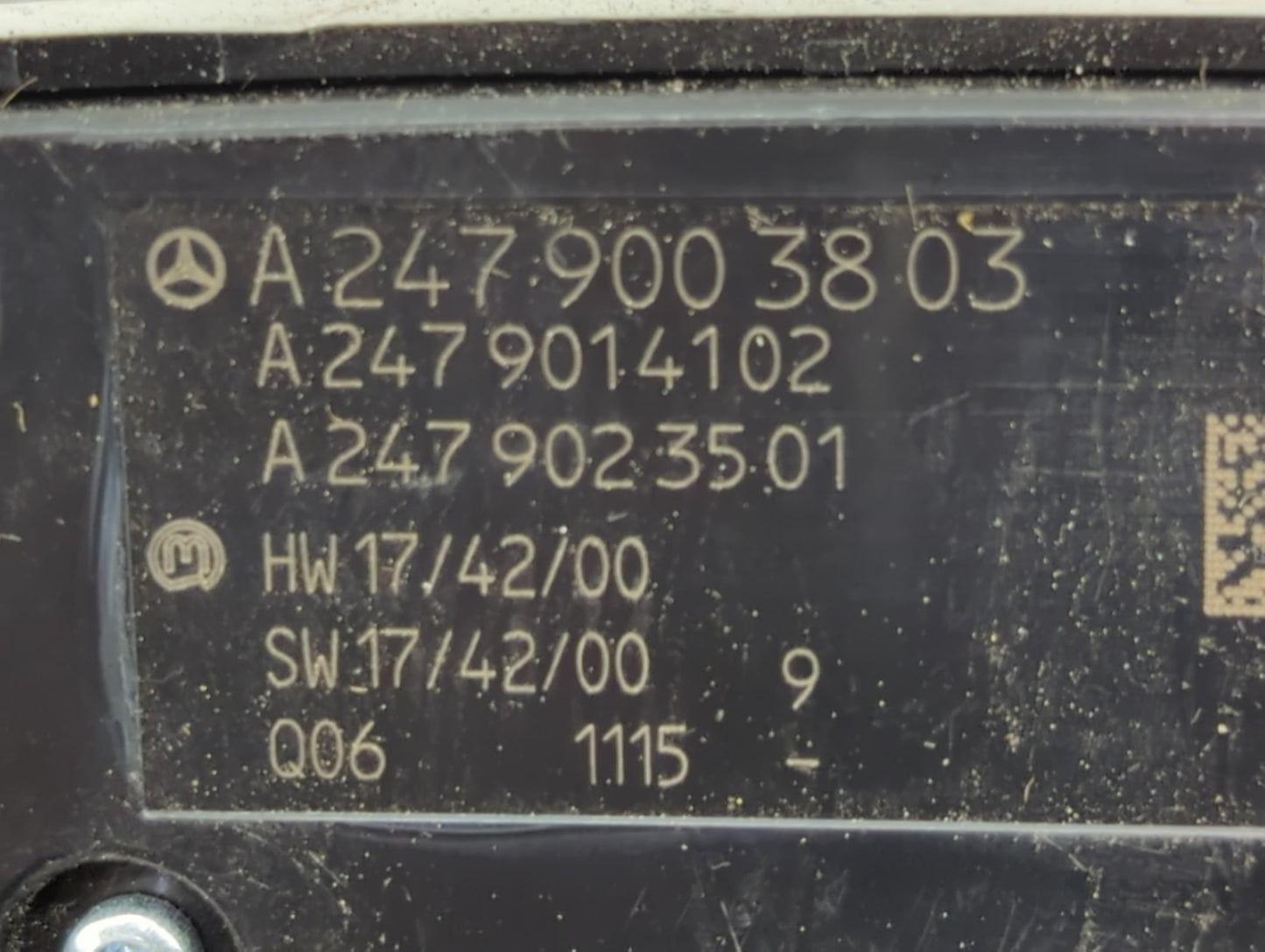 2021 Mercedes-Benz Cla250 Radio AM FM Cd Player Receiver Replacement P/N:A2479003803 A2479014102, A2479023501 Fits OEM Used
