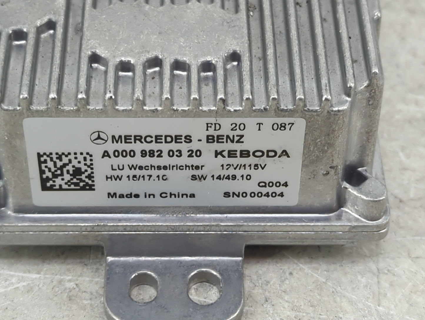 2021 Mercedes-benz Glb250 Power Inverter Control Module - Oemusedautoparts1.com