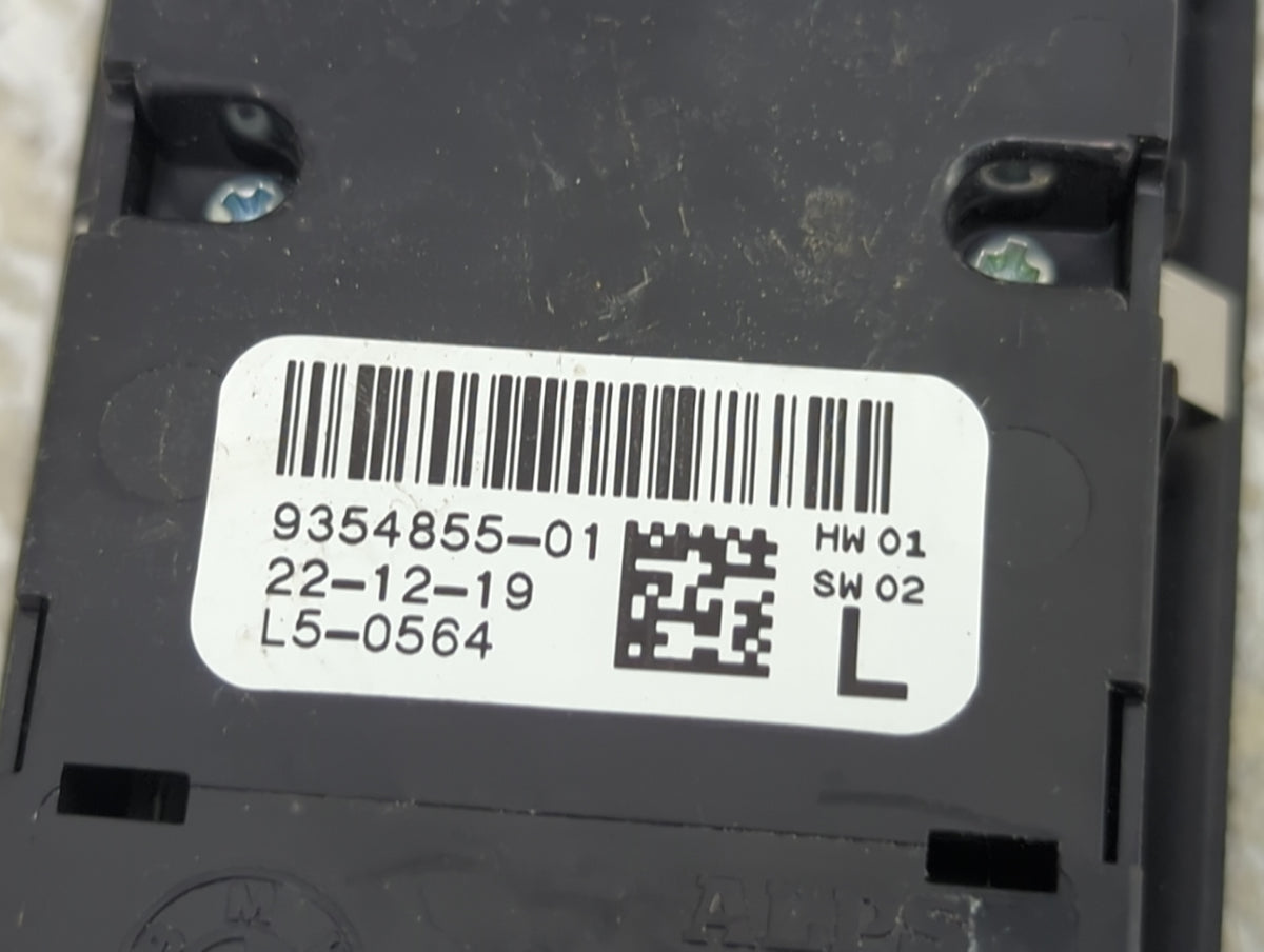 2021 Mini Cooper Master Power Window Switch Replacement Driver Side Left P/N:9354855-01 L5-0564 Fits OEM Used Auto Parts - O