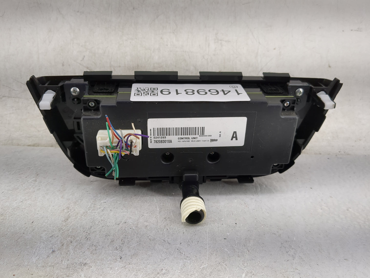 2021 Mitsubishi Mirage Climate Control Module Temperature AC/Heater Replacement P/N:7820B301XA E241293 Fits OEM Used Auto Pa