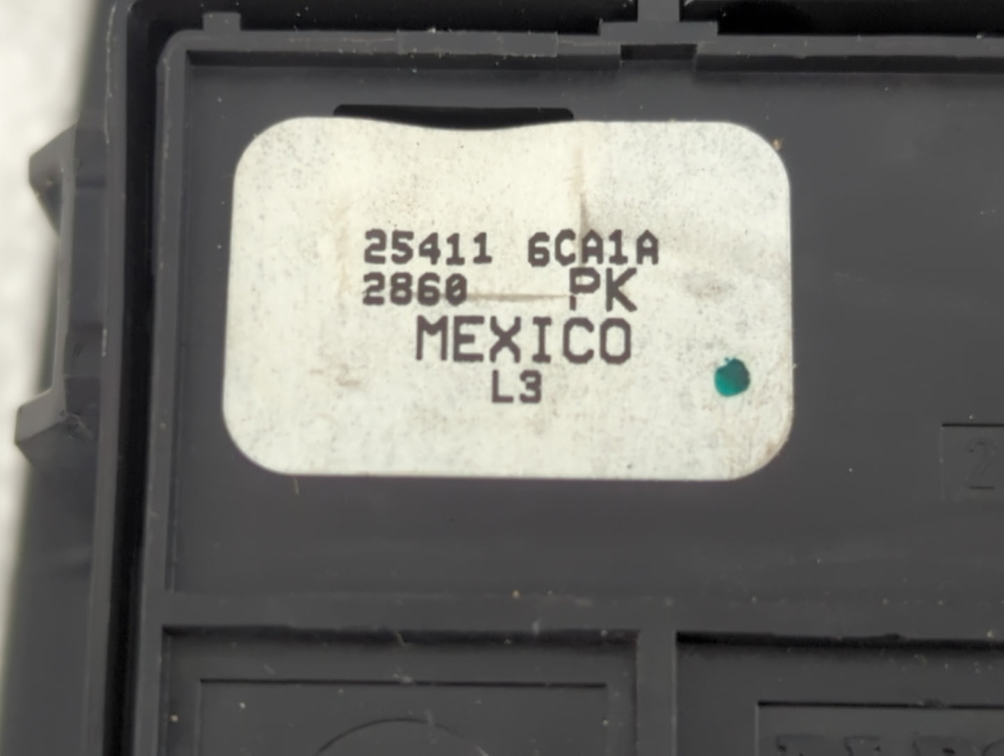 2019-2022 Nissan Altima Master Power Window Switch Replacement Driver Side Left P/N:25411 6CA1A Fits Fits 2019 2020 2021 202