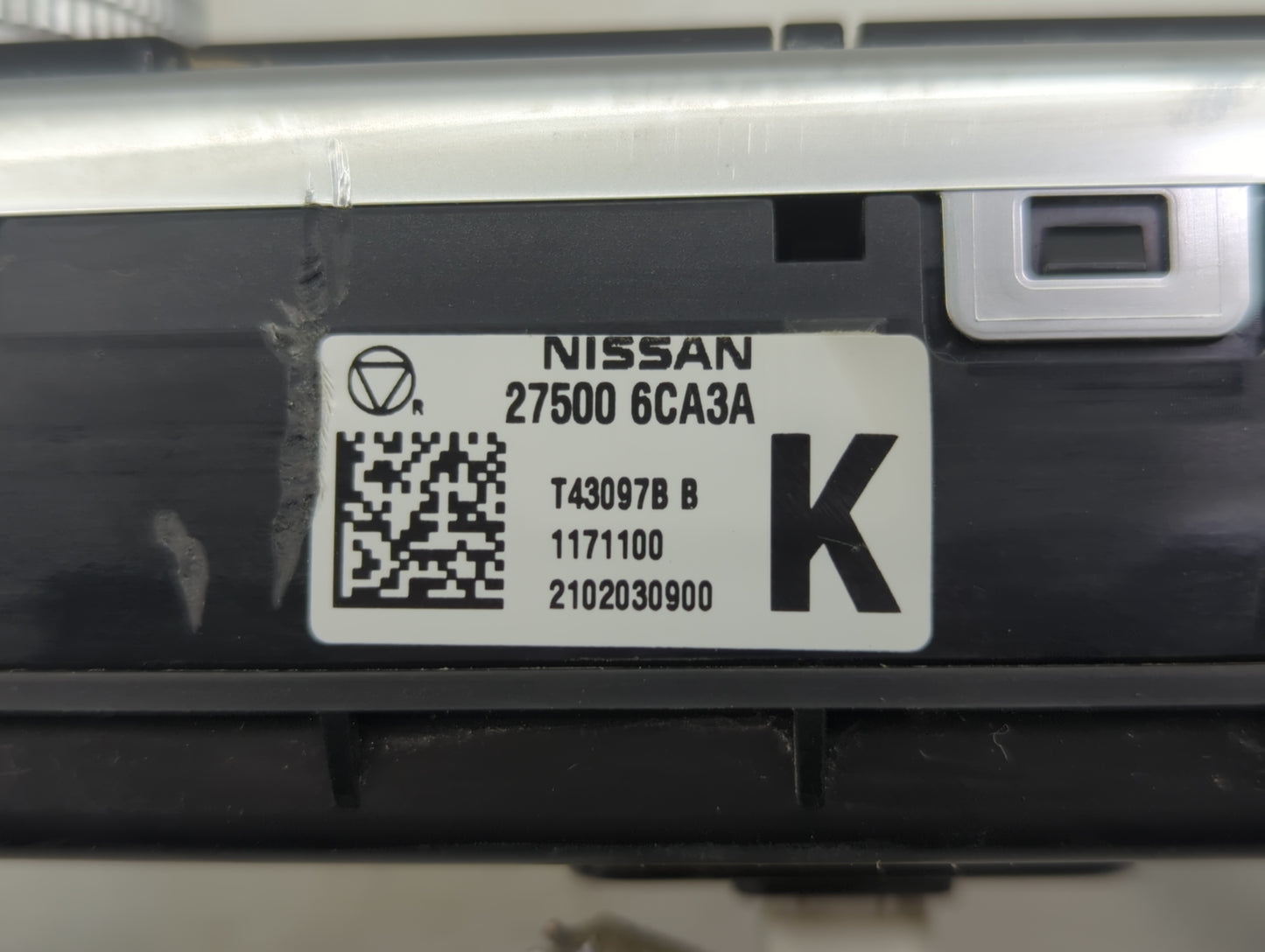 2019-2022 Nissan Altima Climate Control Module Temperature AC/Heater Replacement P/N:27500 6CA3A Fits Fits 2019 2020 2021 20