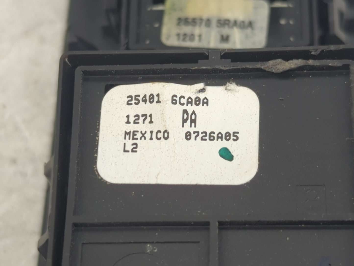 2019-2022 Nissan Altima Master Power Window Switch Replacement Driver Side Left P/N:254016CA0A Fits Fits 2019 2020 2021 2022