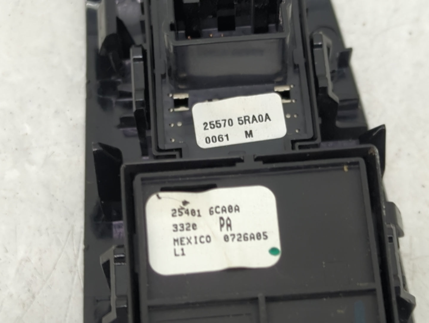 2019-2022 Nissan Altima Master Power Window Switch Replacement Driver Side Left P/N:25570 5RA0A 25401 6CA0A Fits OEM Used Au