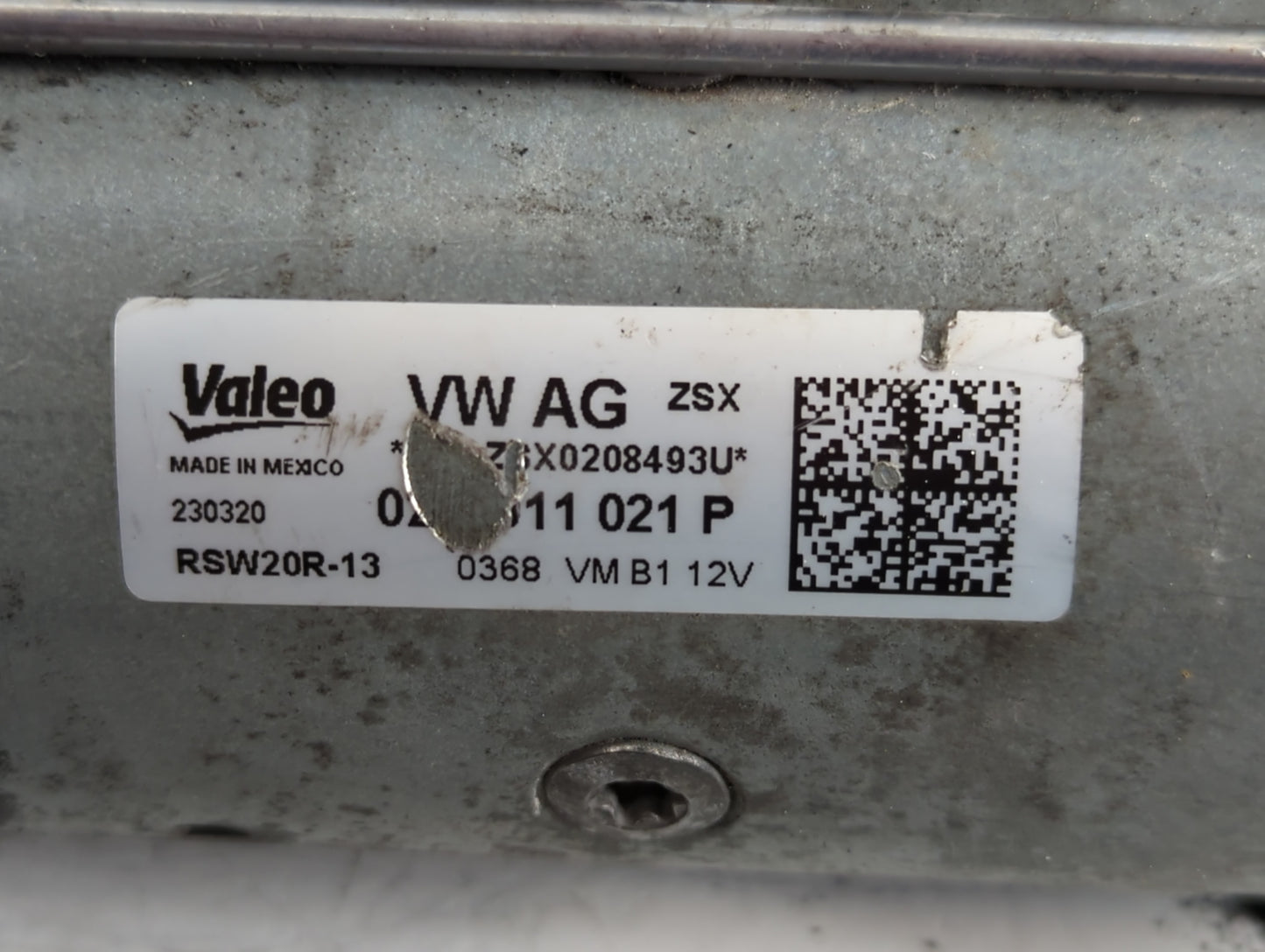 2021 Nissan Altima Car Starter Motor Solenoid OEM P/N:RSW20R-13 230320 Fits OEM Used Auto Parts - Oemusedautoparts1.com
