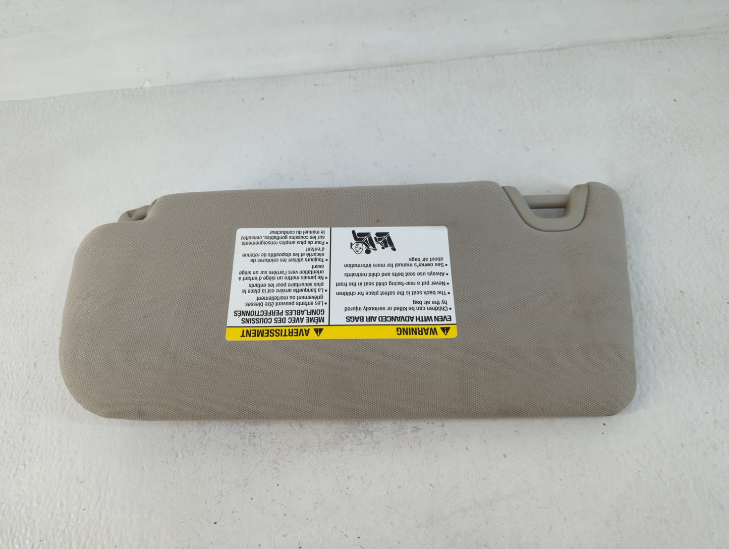 2021-2022 Nissan Altima Sun Visor Shade Replacement Passenger Right Mirror Fits Fits 2021 2022 OEM Used Auto Parts - Oemused