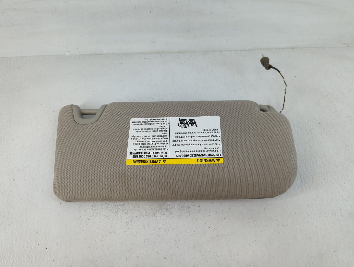 2021-2022 Nissan Altima Sun Visor Shade Replacement Driver Left Mirror Fits Fits 2021 2022 OEM Used Auto Parts - Oemusedauto