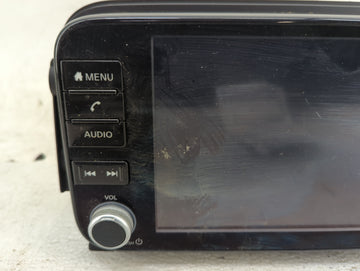 2021 Nissan Kicks Information Display Screen Black