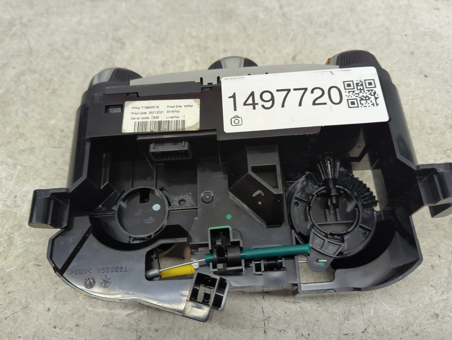 2018-2021 Nissan Kicks Climate Control Module Temperature AC/Heater Replacement P/N:T19822CB Fits Fits 2018 2019 2020 2021 O