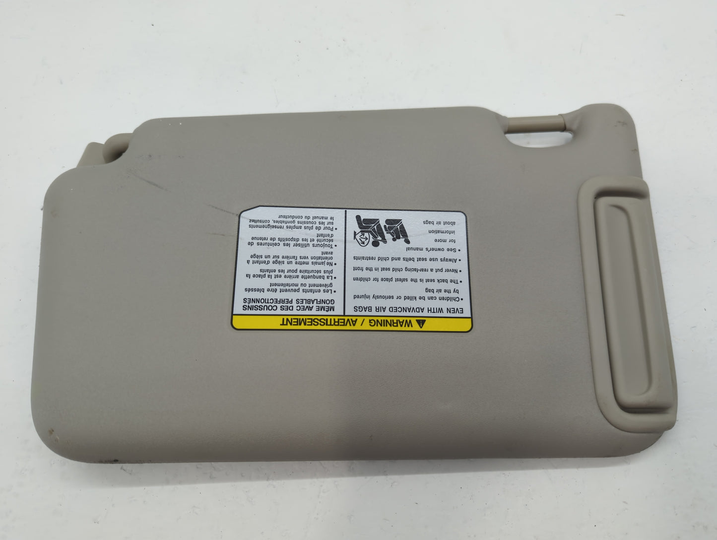 2018-2021 Nissan Kicks Sun Visor Shade Replacement Passenger Right Mirror Fits Fits 2018 2019 2020 2021 OEM Used Auto Parts