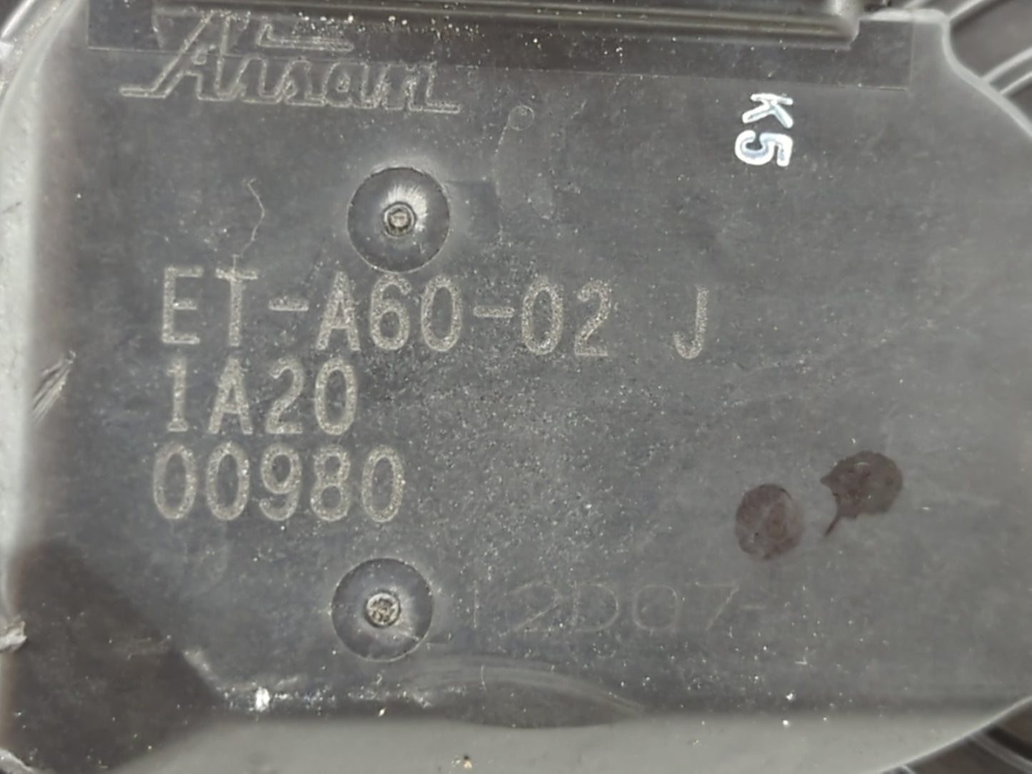 2014-2020 Nissan Nv200 Throttle Body P/N:ET-A60-02 J Fits OEM Used Auto Parts - Oemusedautoparts1.com