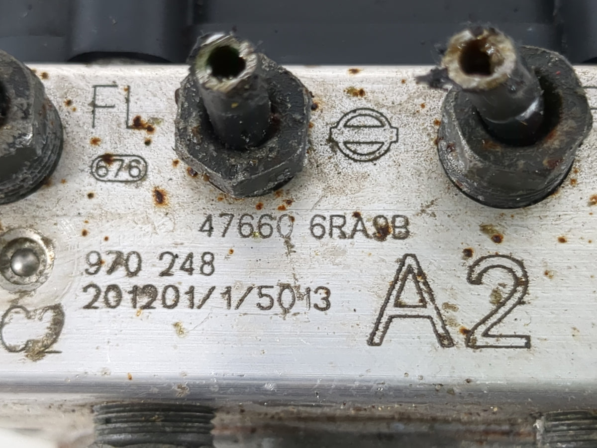 2021-2022 Nissan Rogue Anti-Lock Brake ABS Pump Module Actuator OEM P/N:47660 6MM0A Fits Fits 2021 2022 OEM Used Auto Parts