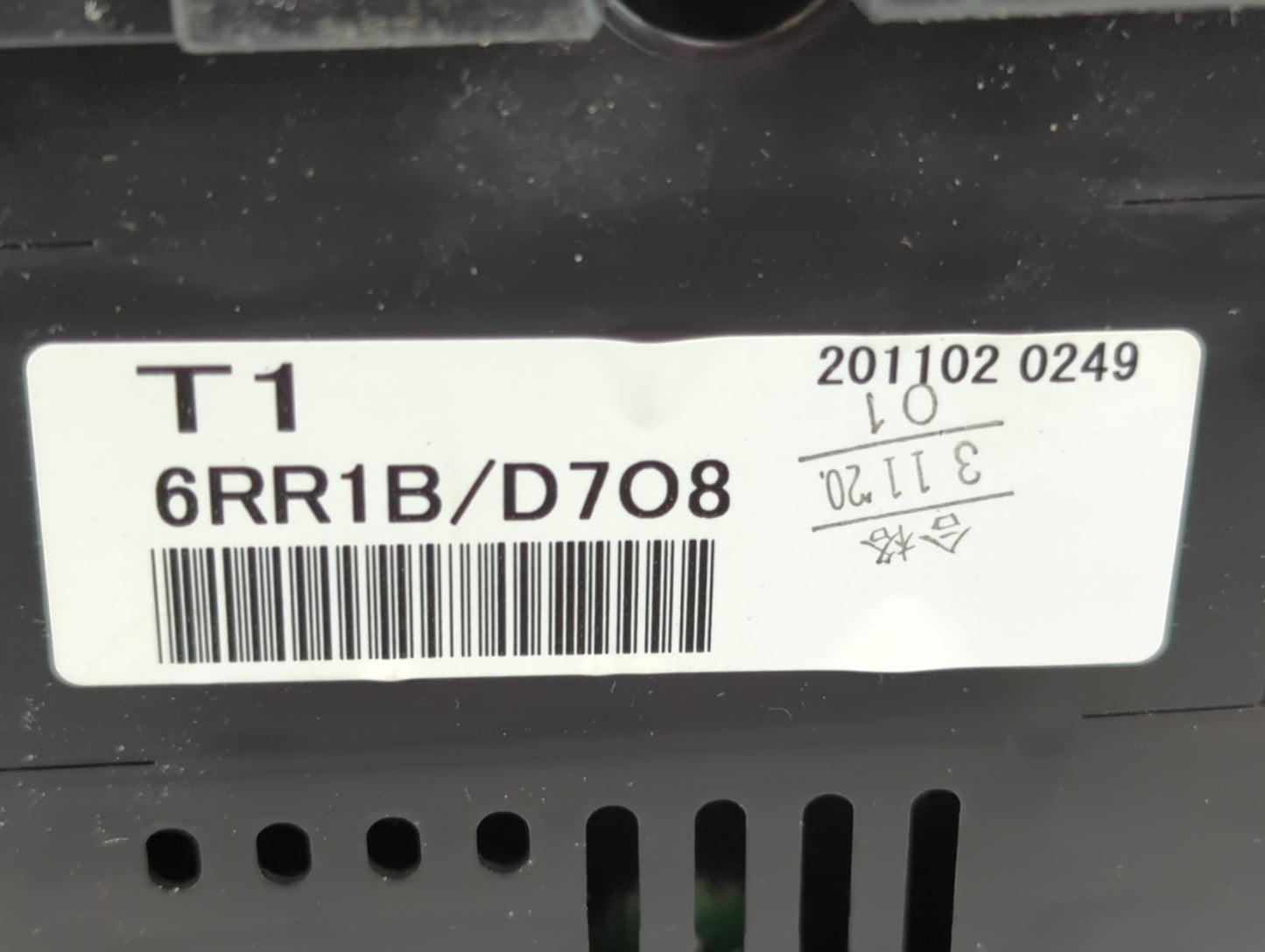 2021 Nissan Rogue Instrument Cluster Speedometer Gauges P/N:6RR1B/D708 Fits OEM Used Auto Parts - Oemusedautoparts1.com