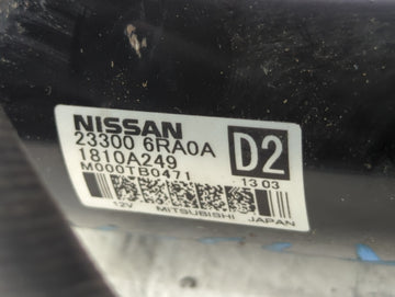 2021 Nissan Rogue Car Starter Motor Solenoid OEM P/N:23300 6CA0A Fits Fits 2019 2020 2022 OEM Used Auto Parts