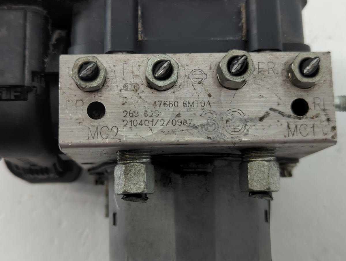 2019-2021 Nissan Rogue Sport Anti-Lock Brake ABS Pump Module Actuator OEM P/N:47660 6MT0A Fits Fits 2019 2020 2021 OEM Used
