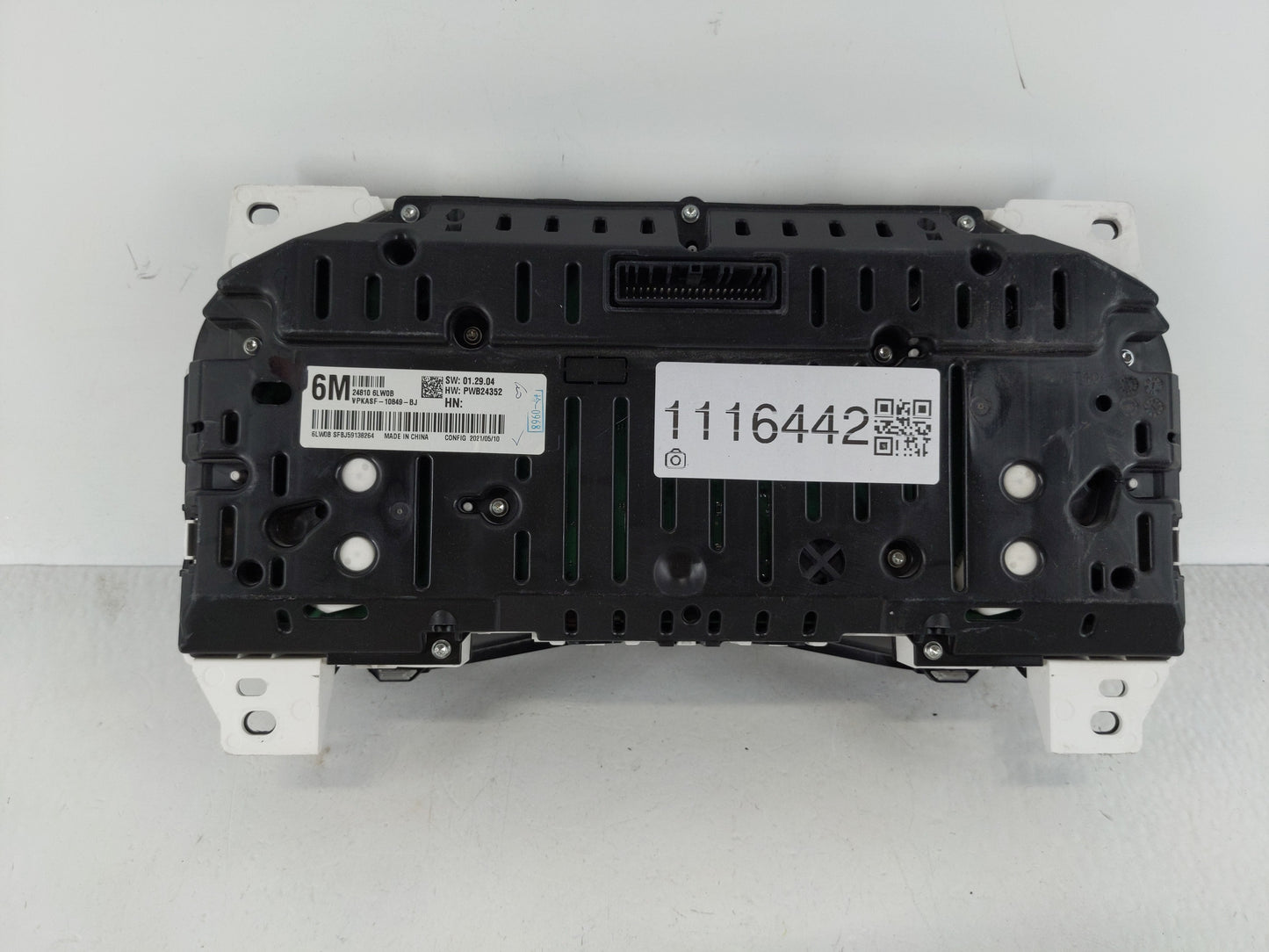 2020-2021 Nissan Sentra Instrument Cluster Speedometer Gauges P/N:24810 6LW0B Fits Fits 2020 2021 OEM Used Auto Parts - Oemu