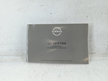 2021 Nissan Sentra Owners Manual Book Guide P/N:OM21EM 0B18U2 OEM Used Auto Parts