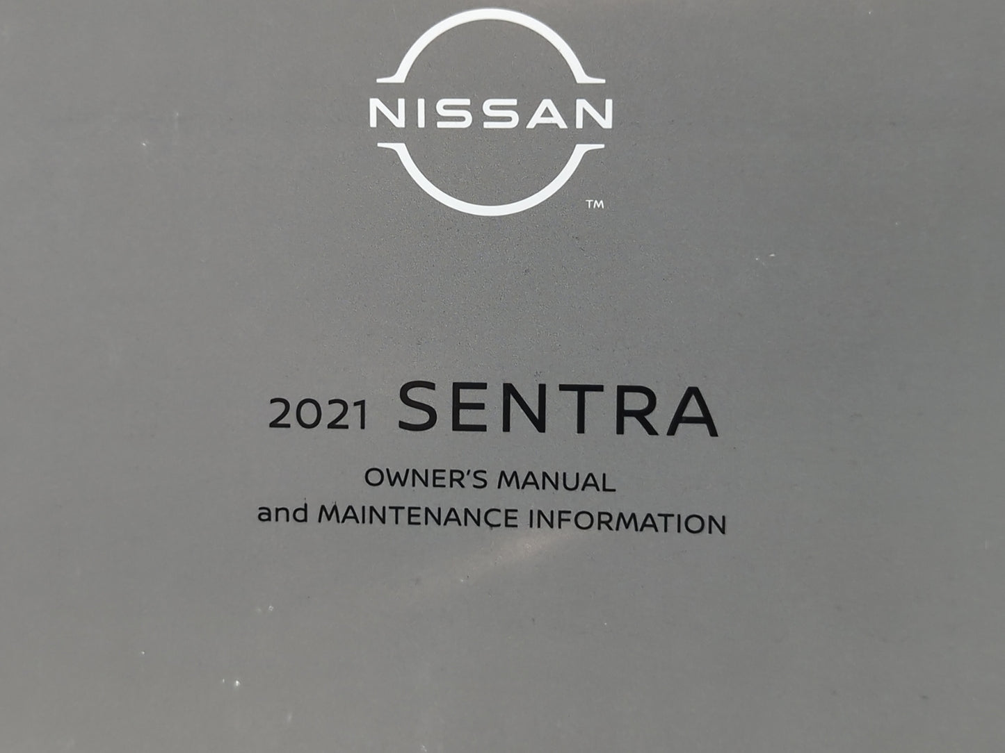 2021 Nissan Sentra Owners Manual Book Guide P/N:OM21EM 0B18U2 OEM Used Auto Parts - Oemusedautoparts1.com