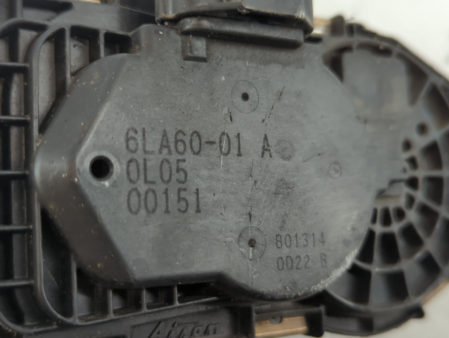 2020-2022 Nissan Sentra Throttle Body P/N:00151 0L05, 6LA60-01 A Fits Fits 2020 2021 2022 OEM Used Auto Parts - Oemusedautop