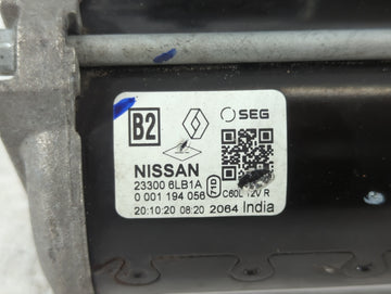 2020-2022 Nissan Sentra Car Starter Motor Solenoid OEM P/N:0 001 194 056 23300 6LB1A Fits Fits 2020 2021 2022 OEM Used Auto Parts