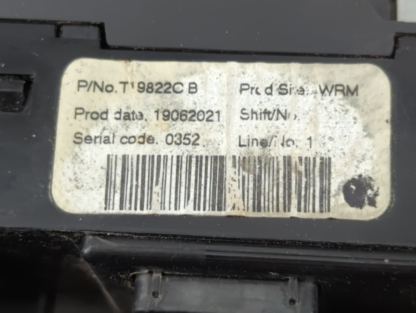 2021 Nissan Versa Climate Control Module Temperature AC/Heater Replacement Fits OEM Used Auto Parts - Oemusedautoparts1.com