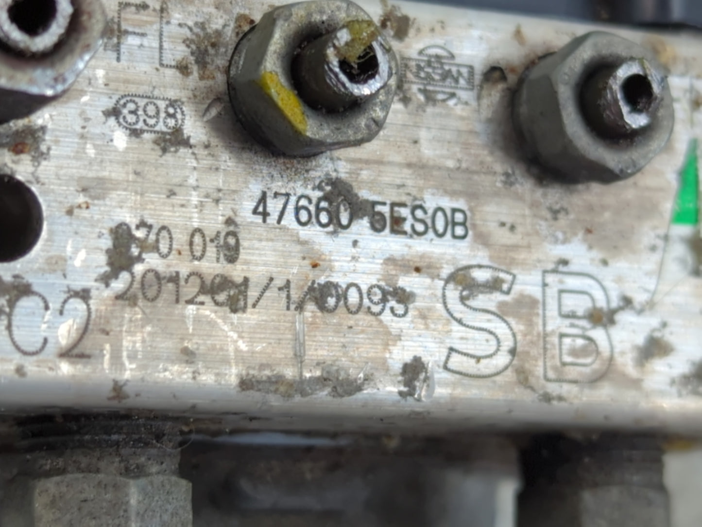 2020-2022 Nissan Versa ABS Pump Control Module Replacement P/N:47660 5ES0B Fits Fits 2020 2021 2022 OEM Used Auto Parts - Oe