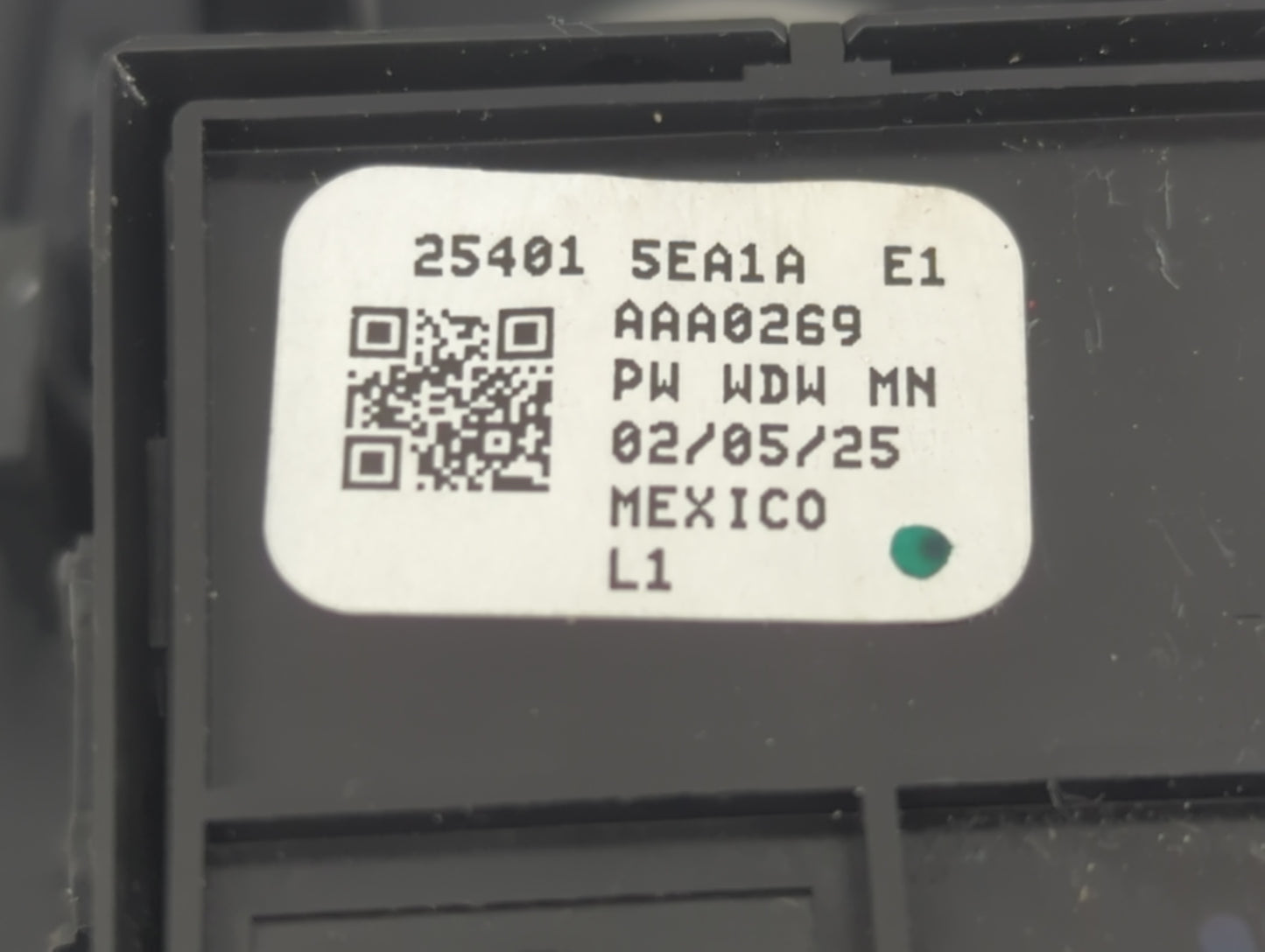 2020-2022 Nissan Versa Master Power Window Switch Replacement Driver Side Left P/N:254015EA1A Fits Fits 2020 2021 2022 OEM U