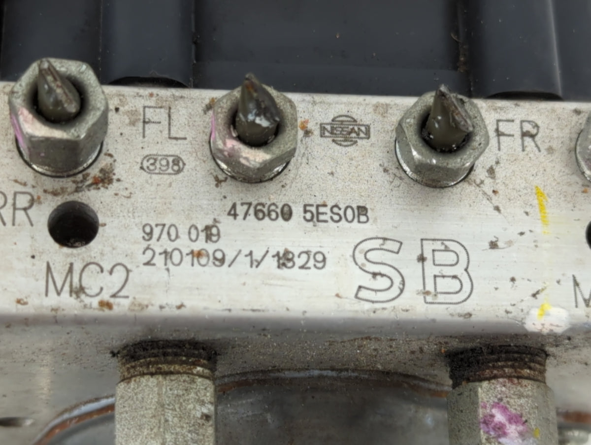 2020-2022 Nissan Versa Anti-Lock Brake ABS Pump Module Actuator OEM P/N:47660 5ES0B Fits Fits 2020 2021 2022 OEM Used Auto P