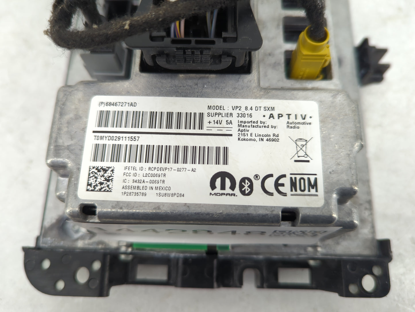 2021 Ram 1500 Information Display Screen - Oemusedautoparts1.com