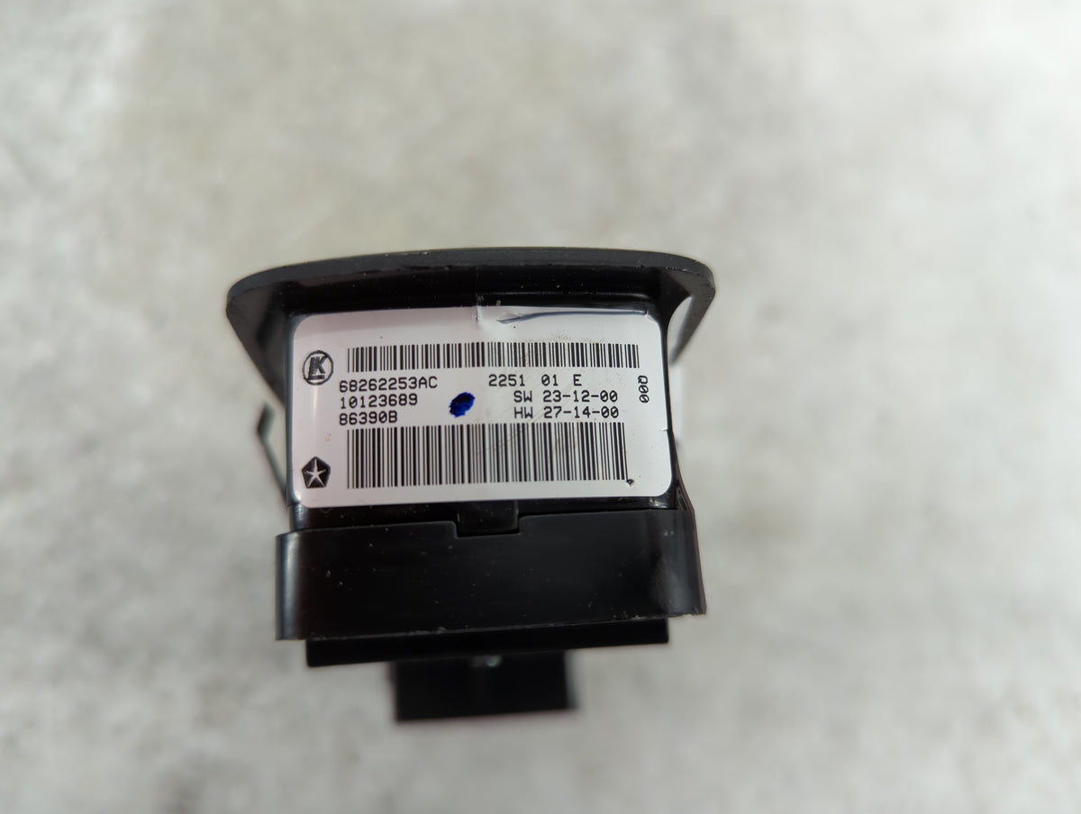 2019-2022 Ram 1500 Master Power Window Switch Replacement Driver Side Left P/N:68262253AC 10123689 Fits OEM Used Auto Parts
