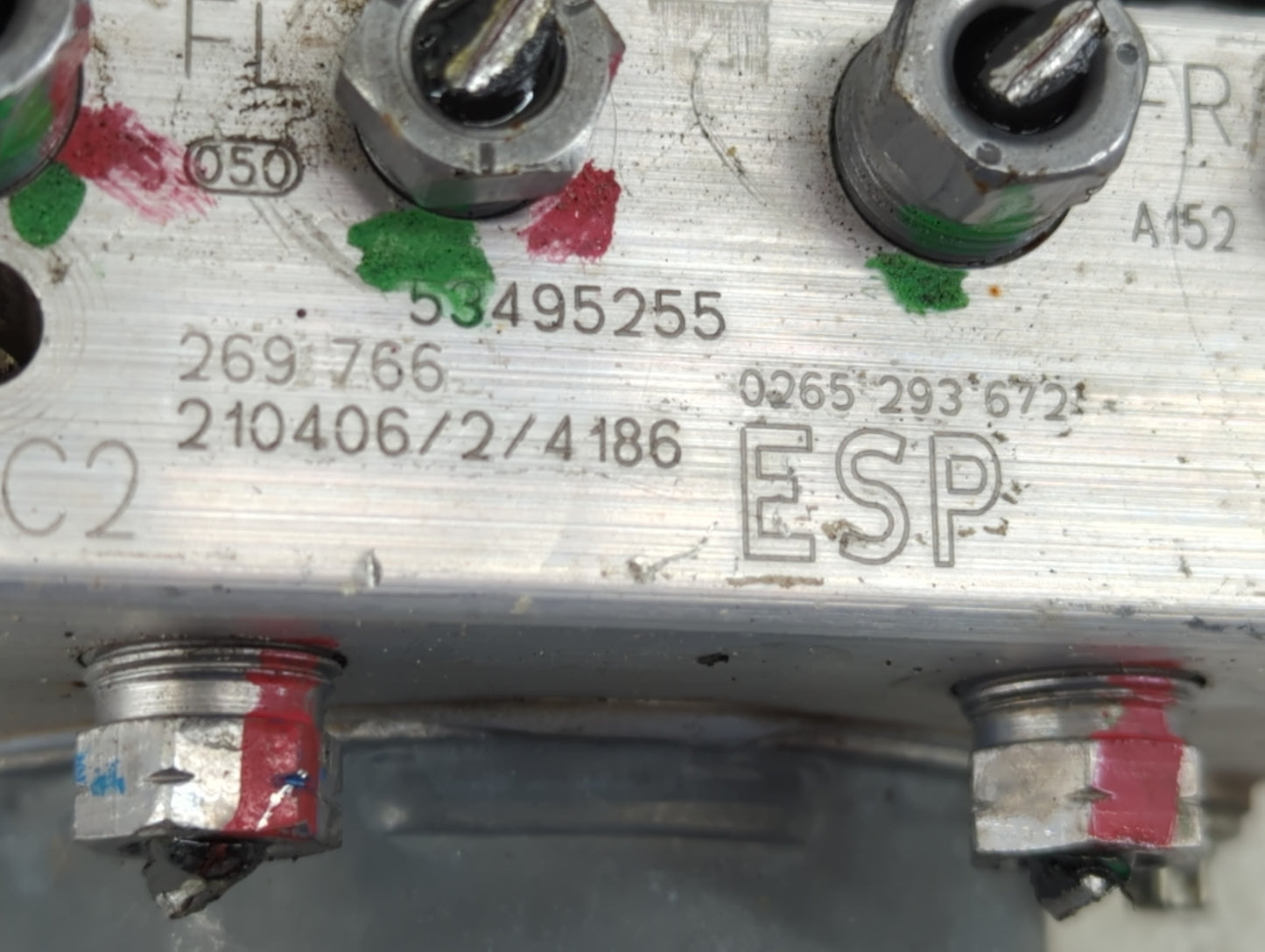 2021 Ram Promaster 2500 ABS Pump Control Module Replacement P/N:53495255 Fits OEM Used Auto Parts - Oemusedautoparts1.com