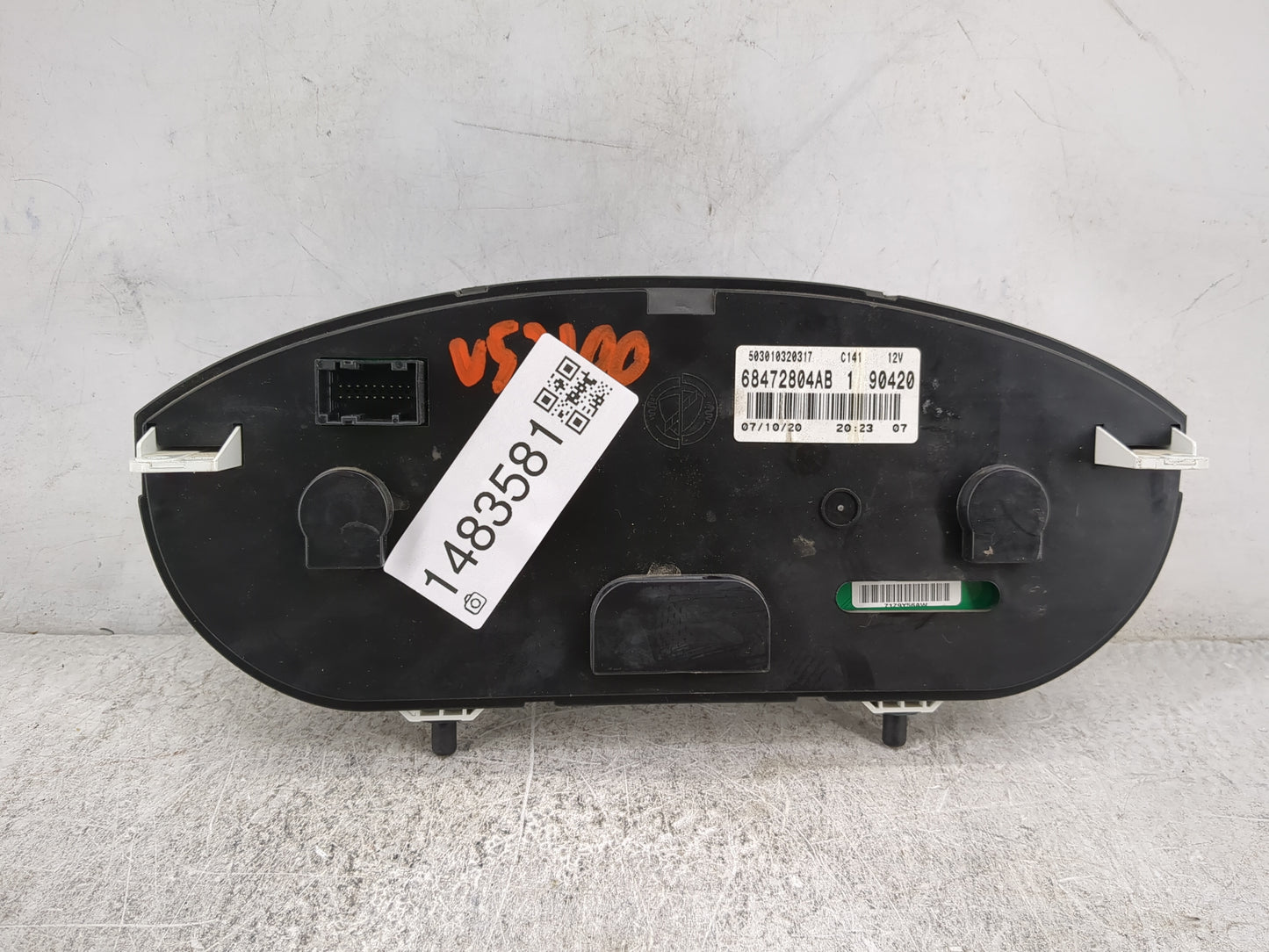 2021 Ram Promaster 3500 Instrument Cluster Speedometer Gauges P/N:68472804AB Miles: Fits OEM Used Auto Parts - Oemusedautopa