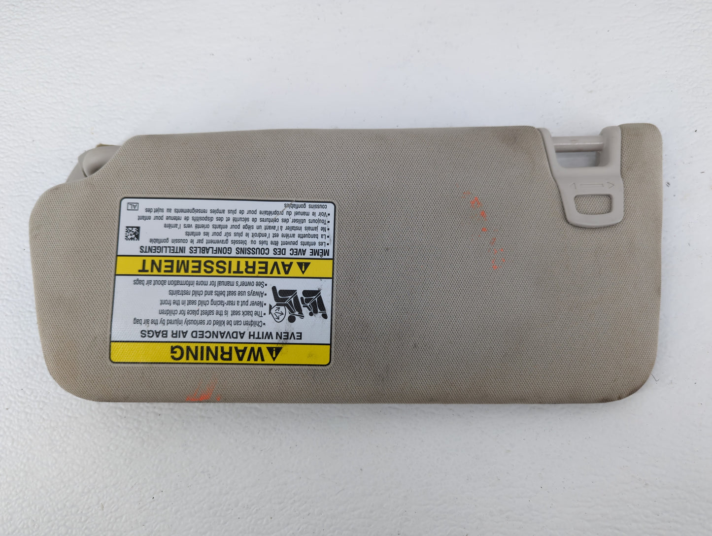 2021 Subaru Ascent Sun Visor Shade Replacement Driver Left Mirror Fits OEM Used Auto Parts - Oemusedautoparts1.com