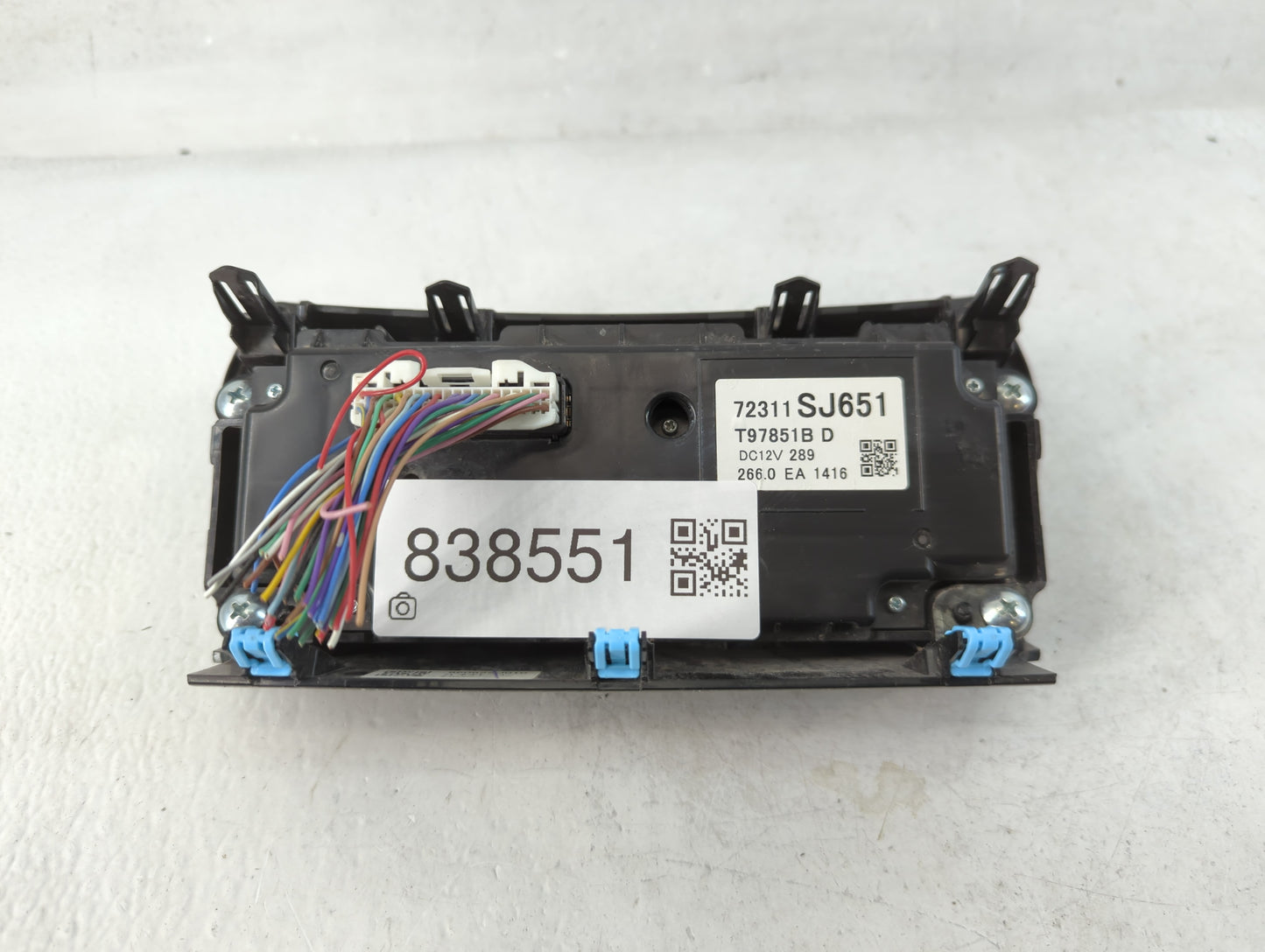 2019-2021 Subaru Forester Climate Control Module Temperature AC/Heater Replacement P/N:72311SJ651 Fits Fits 2019 2020 2021 O