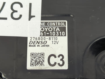 2021-2022 Toyota C-Hr PCM Engine Control Computer ECU ECM PCU OEM P/N:276800-8110 Fits Fits 2021 2022 OEM Used Auto Parts