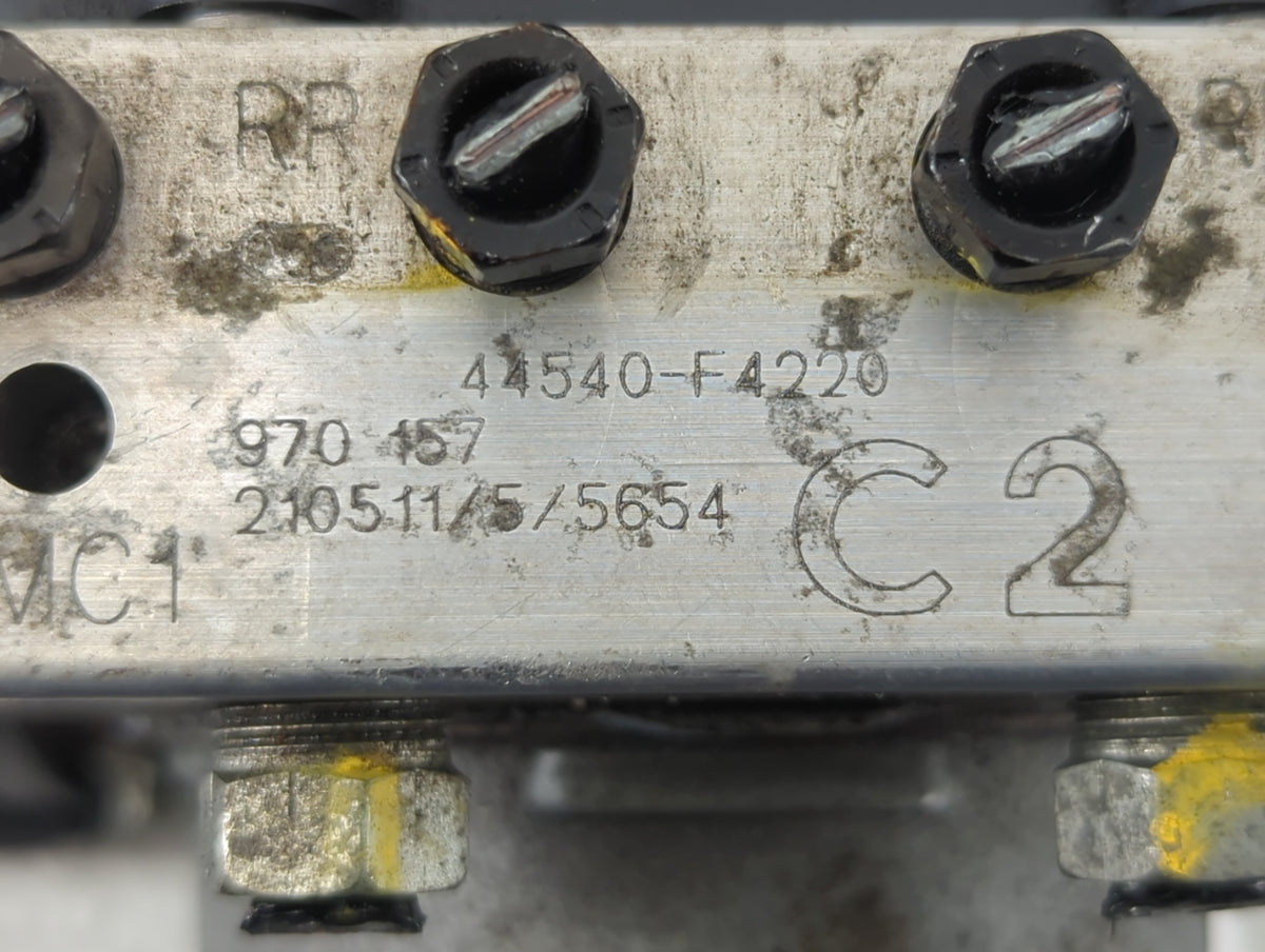 2020-2022 Toyota C-Hr Anti-Lock Brake ABS Pump Module Actuator OEM P/N:44540-F4220 Fits Fits 2020 2021 2022 OEM Used Auto Pa