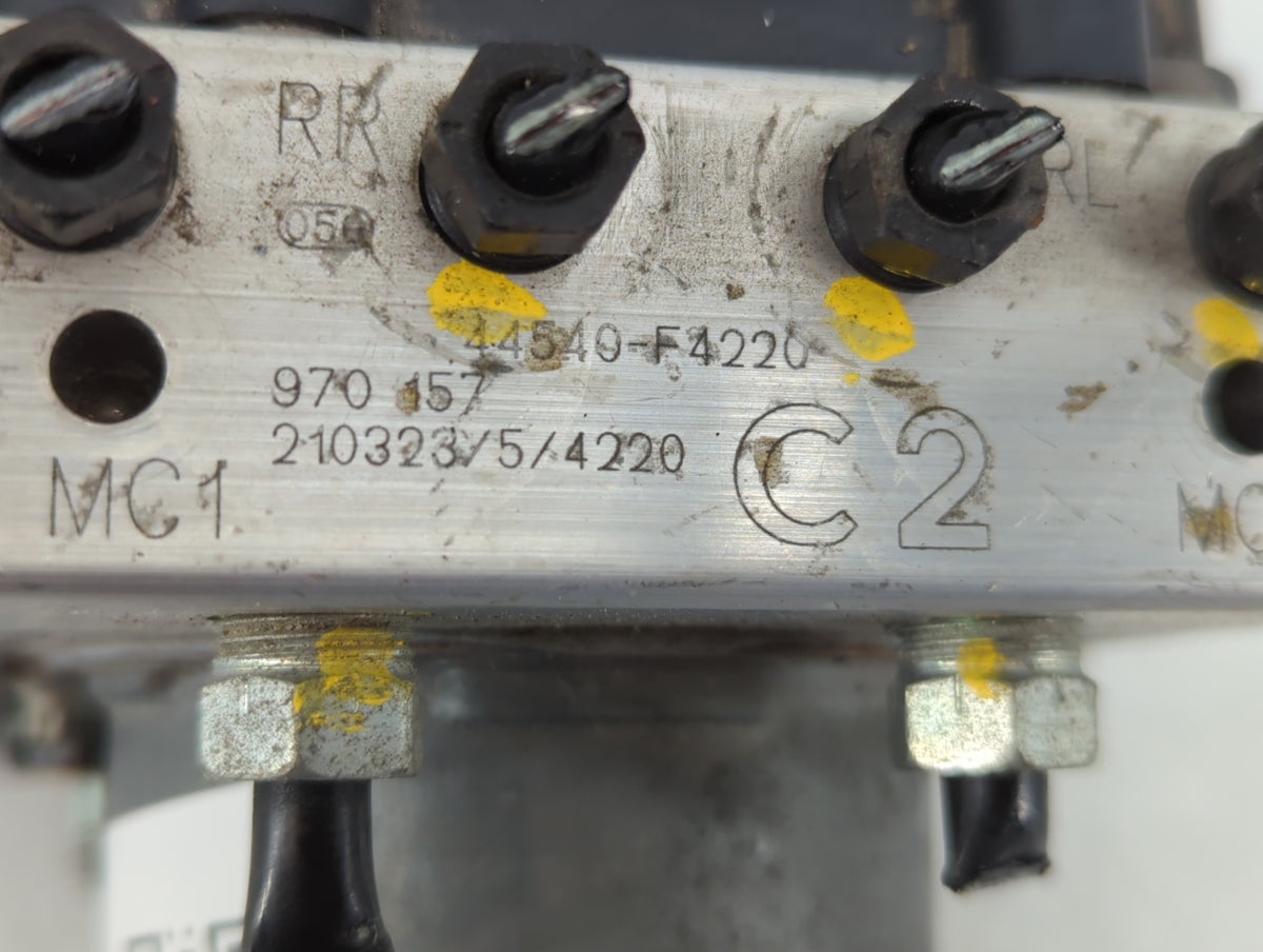 2020-2022 Toyota C-Hr Anti-Lock Brake ABS Pump Module Actuator OEM P/N:44540-F4220 Fits Fits 2020 2021 2022 OEM Used Auto Pa