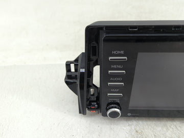 2020-2022 Toyota Camry Radio AM FM Cd Player Receiver Replacement P/N:86140-06D90 Fits Fits 2020 2021 2022 OEM Used Auto Parts