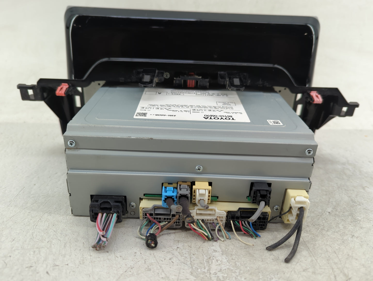 2020-2022 Toyota Camry Radio AM FM Cd Player Receiver Replacement P/N:86140-06D90 Fits Fits 2020 2021 2022 OEM Used Auto Par