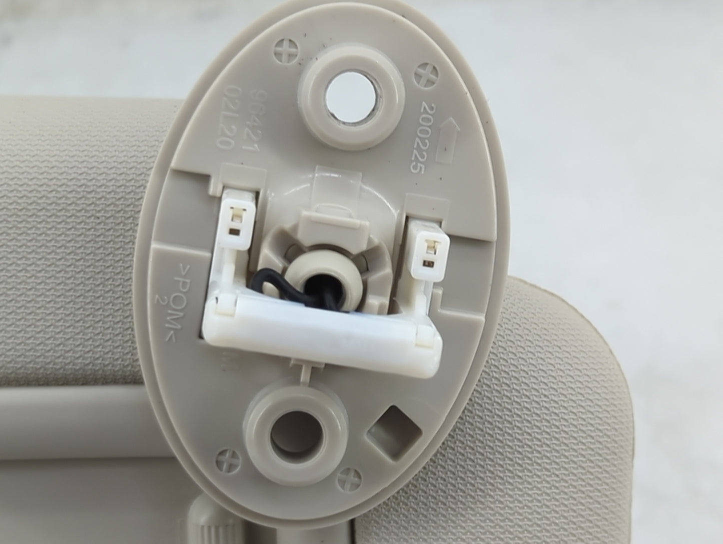 2019-2022 Toyota Corolla Sun Visor Shade Replacement Passenger Right Mirror Fits Fits 2019 2020 2021 2022 OEM Used Auto Part