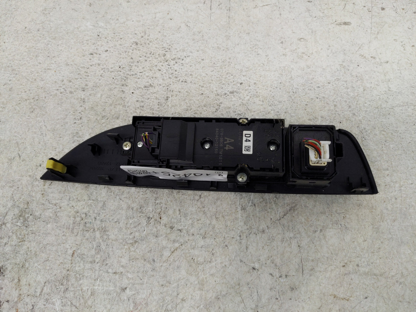 2021 Toyota Corolla Master Power Window Switch Replacement Driver Side Left P/N:84040-12150 Fits Fits 2019 2020 OEM Used Aut