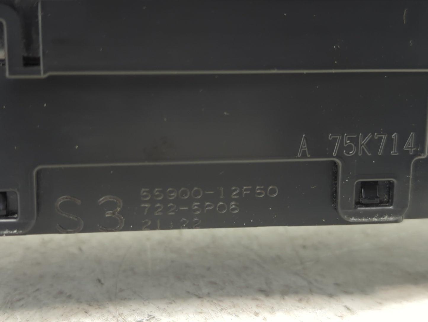 2019-2022 Toyota Corolla Climate Control Module Temperature AC/Heater Replacement P/N:55900-12F50 Fits Fits 2019 2020 2021 2