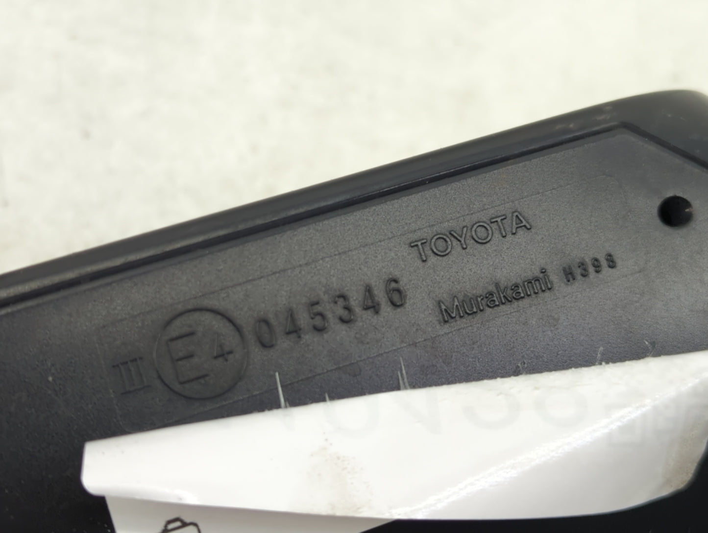 2019-2022 Toyota Corolla Driver Side View Mirror - Left Door Mirror OEM Used - Oemusedautoparts1.com